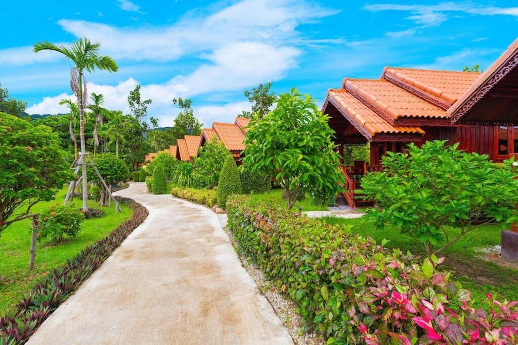 Tropical gardens
